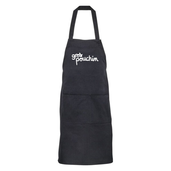 Tablier "Gros Pouchin" - Noir