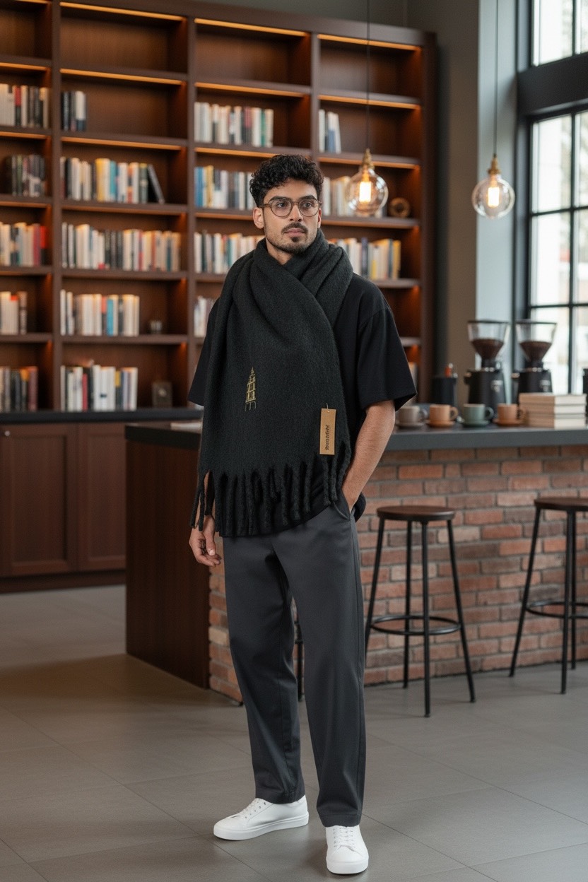 Echarpe "L'Héritage d'Arras" - Brodé Maison